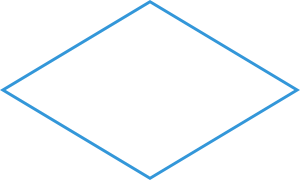 Vývojový diagram - symbol rozhodnutie